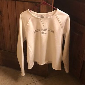 Women’s CUTE Calvin Klein sweater Lg